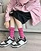 ZERAOKE 3 Pair Women Fashion Casual Versatile Sweet Retro Comfort Breathable Long Socks-10-Us 5-7.5,EUR 34-39