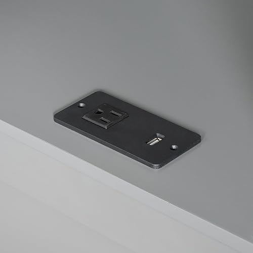 Miniatura 337 de Versatility - Litera individual sobre individual con escritorio y armario integrados, cama alta de madera maciza y plataforma independiente con