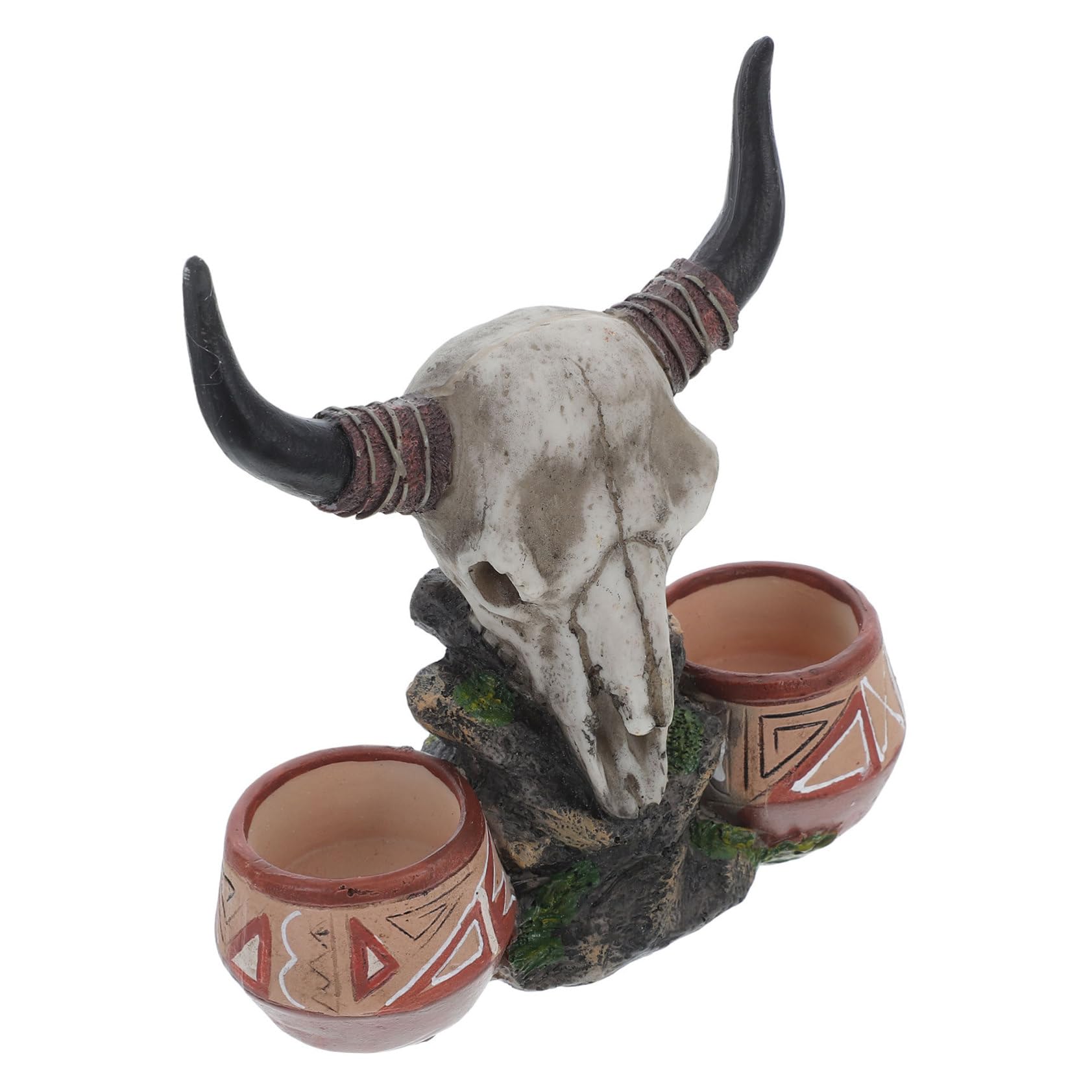 Accessoire terrarium ERINGOGO résine robuste forme bétail pour reptile