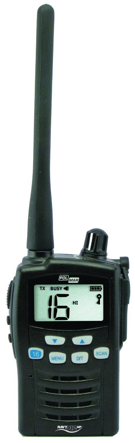 NAVY-012 RICETRASMETTITORE Portatile Nautico (CH 1-28/60-88) VHF 6 W di Potenza RF in Alta Potenza