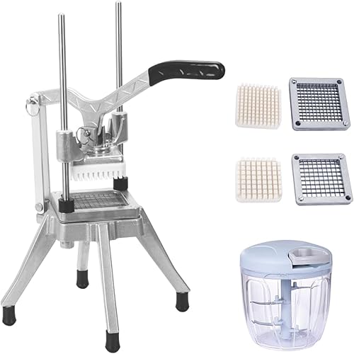 BotaBay Picadora comercial de frutas de verduras de 14 y 38 pulgadas cortador de alimentos profesional resistente Kattex cortador de freĂr francĂ©s BotaBay Picadora comercial de frutas de verduras de 14 y 38 pulgadas cortador de alimentos profesional resistente Kattex cortador de freĂr francĂ©s