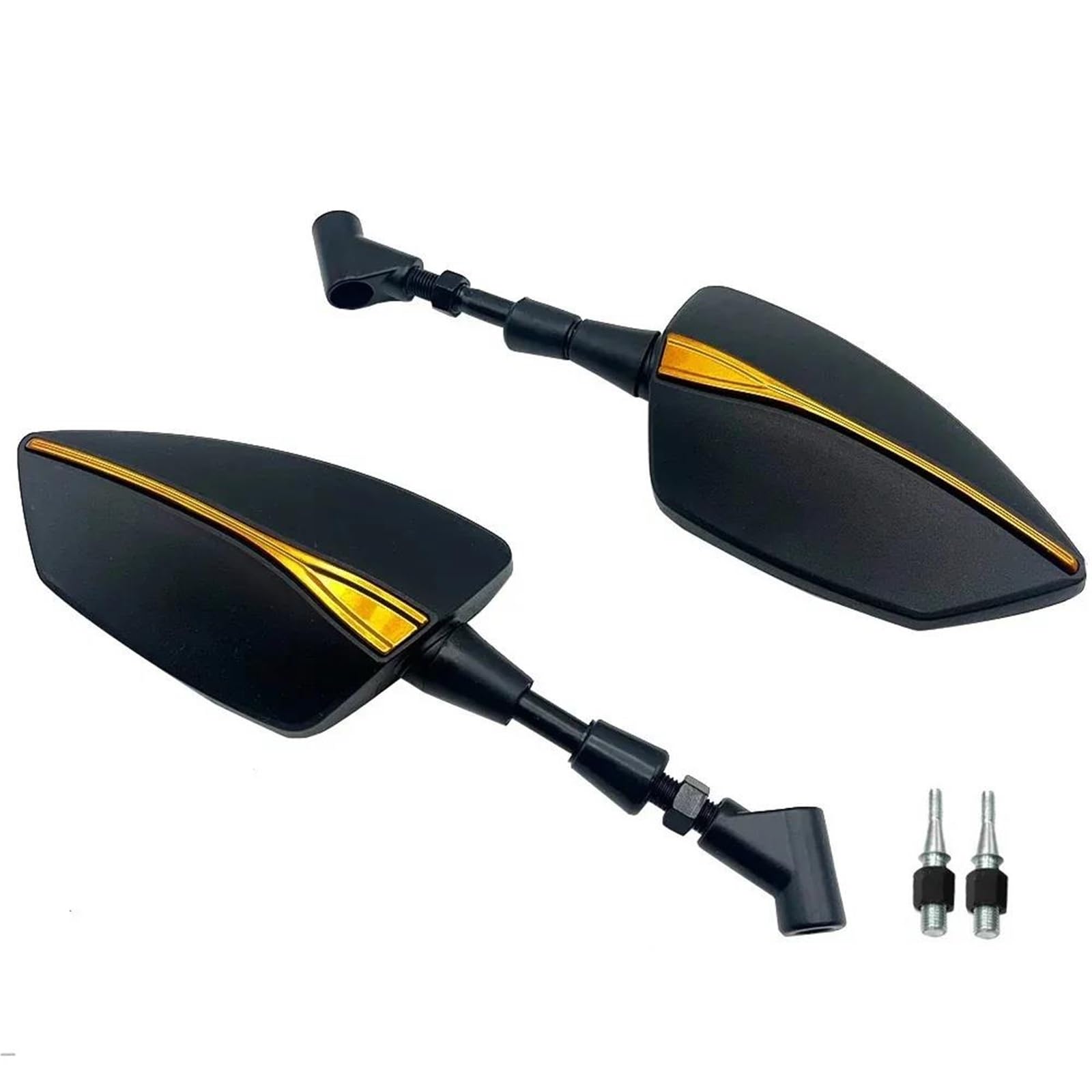 Espejo retrovisor CNC para rutas urbanas y viajes en Ducati Monster 696 795 796 de manillar 1