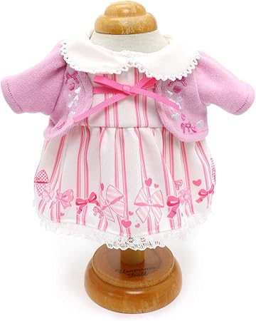 Amazon Co Jp マザーガーデン Mother Garden うさももドール 着せ替え人形用服 リボンカーデワンピース Mサイズ用 お人形遊び きせかえ ドール 着せ替え服 おもちゃ