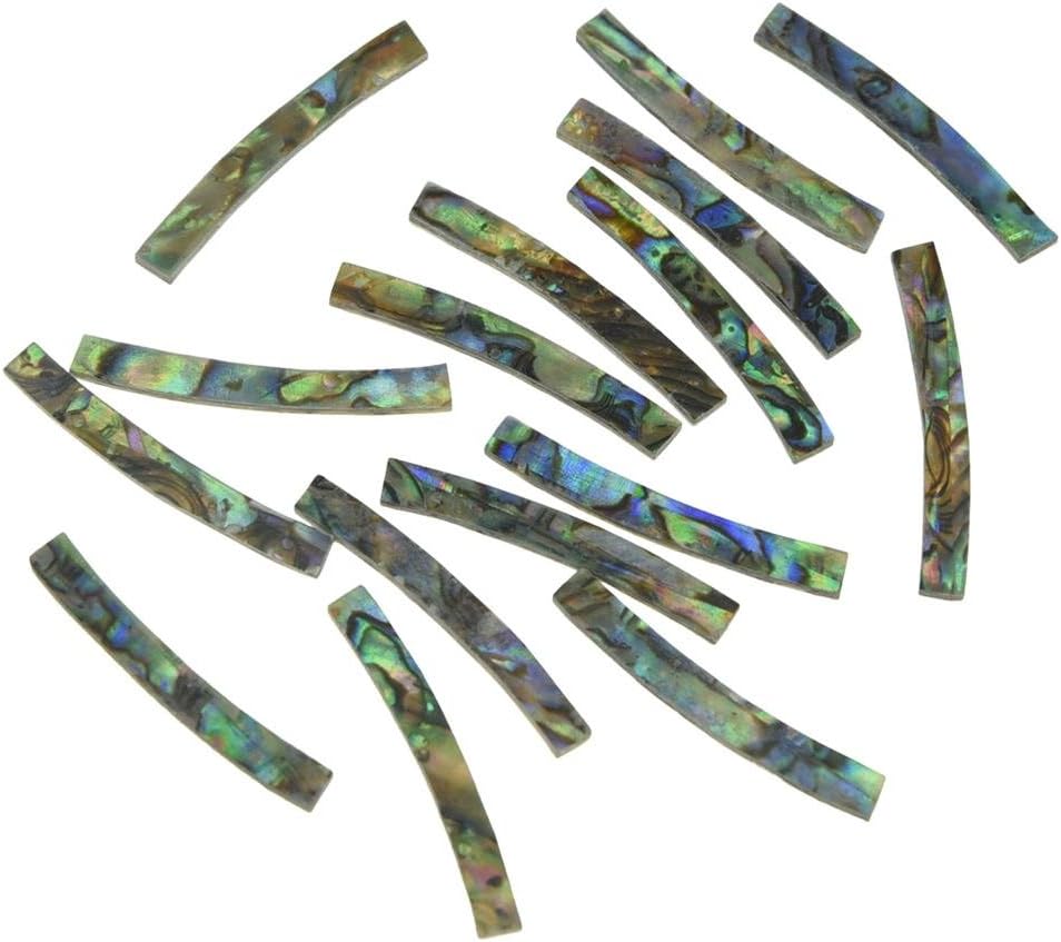KAISH Guitar Rosette New Zealand Abalone Curved Strips Guitar Soundhole Inlay Dimension 125mm3mm1.5mm