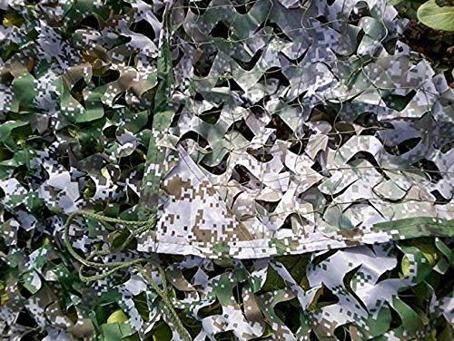LGLFDJ Tarnnetz Sonnenschutz, Camouflage Net Indoor CS Outdoor Dekoration Dschungeltarnung Net Schatten Net Sonnencreme… – Bild 4