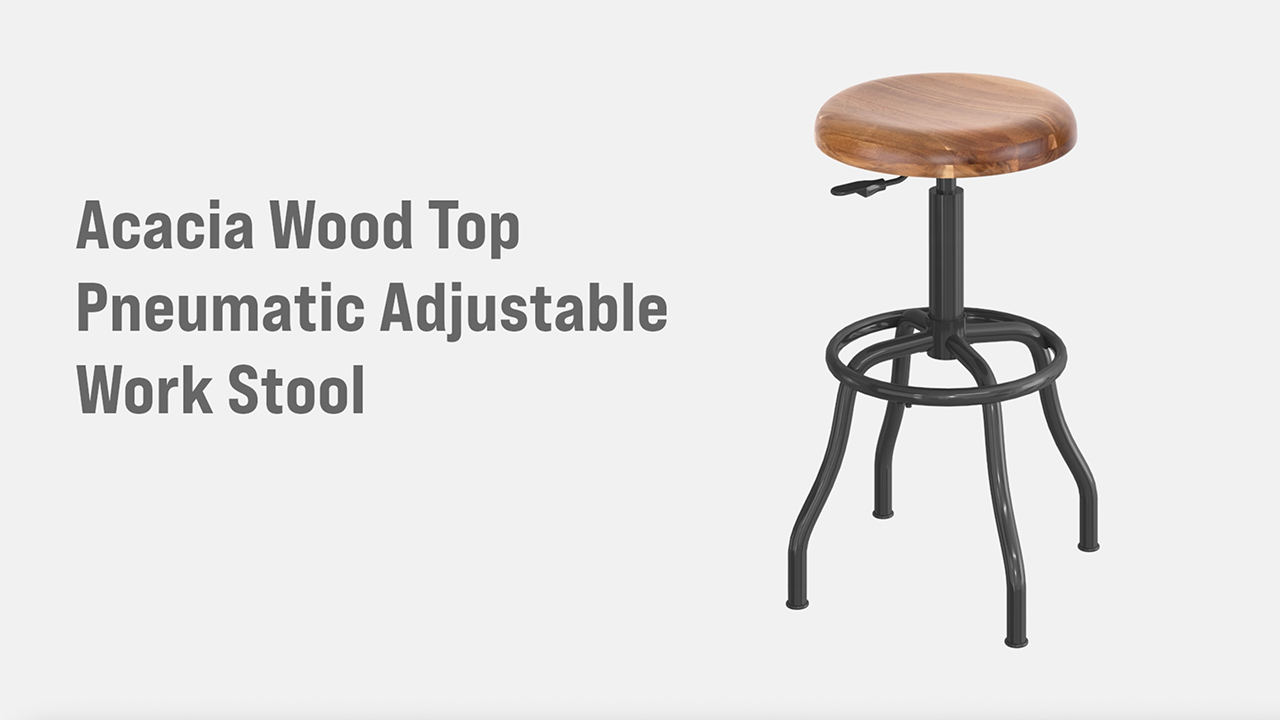 Amazon.com: Seville Classics Modern Ergonomic Pneumatic Height