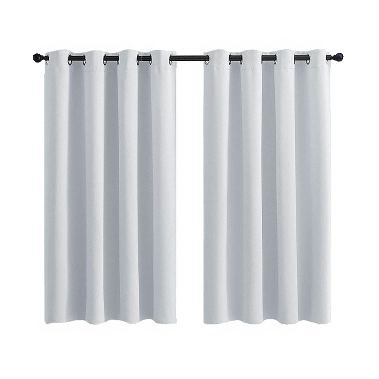 Rideaux oeillets blanc moderne au tombé lourd et élégant