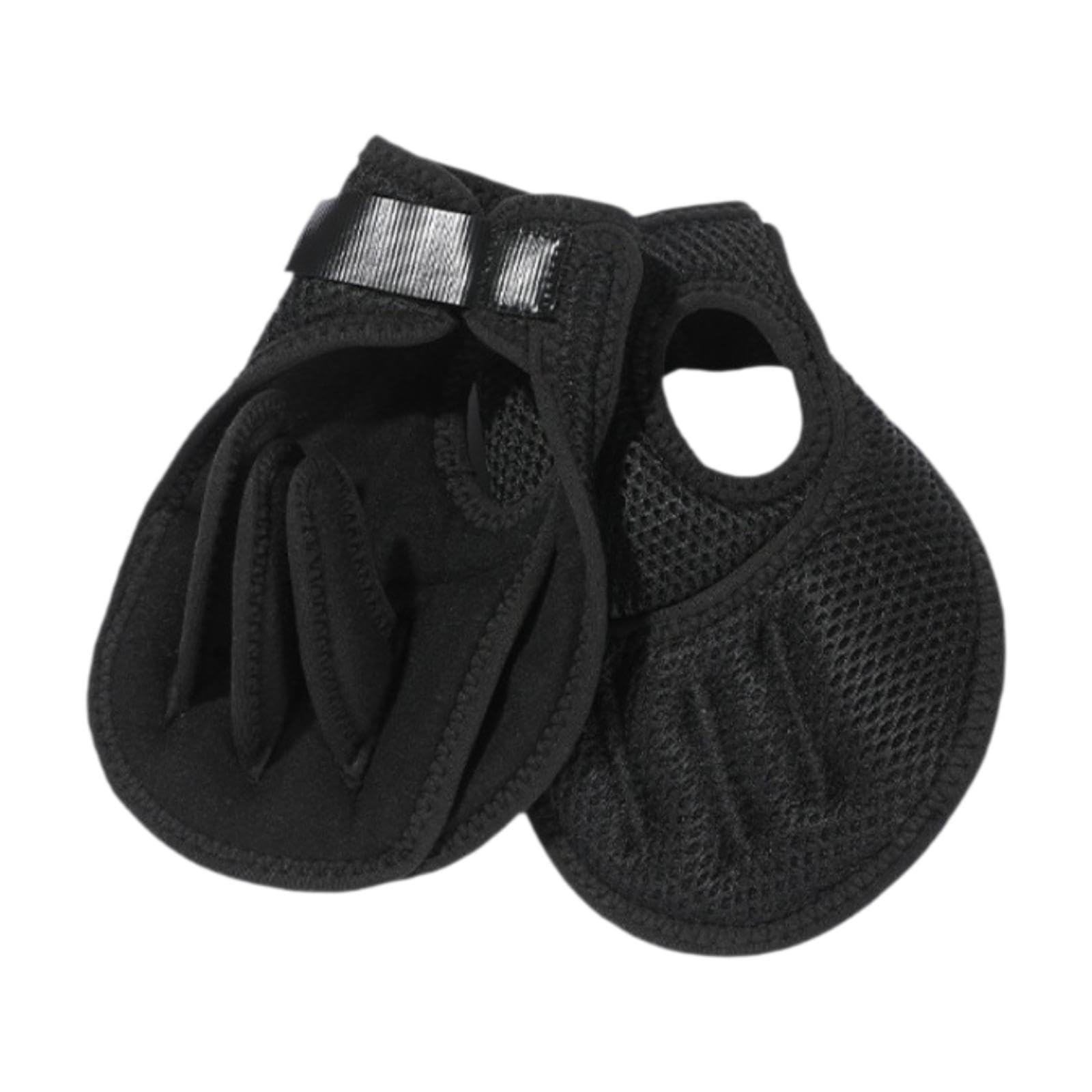 Guante Separador de Dedos con Almohadilla de Soporte Ergonómica para Los Dedos, Negro