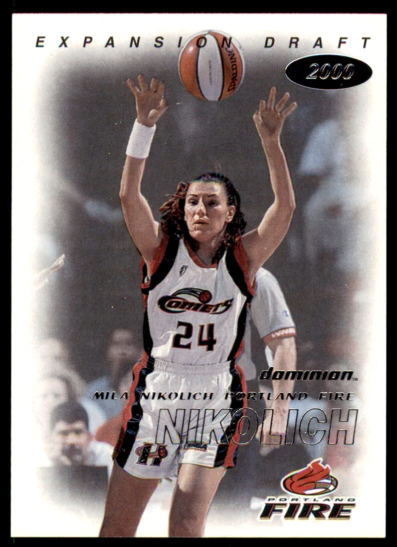 Amazon.com: 2000 SkyBox Dominion WNBA #122 Mila Nikolich ED RC 