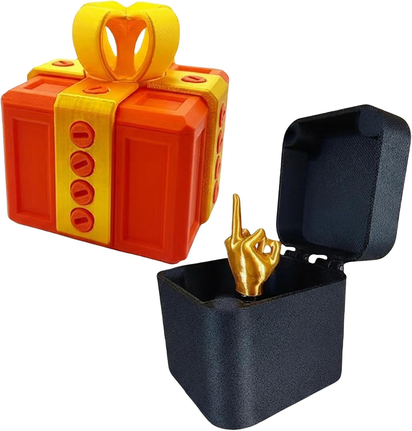 Amazon.com: Aodomis Adomis The Annoying Present with Surprise Finger,3D ...