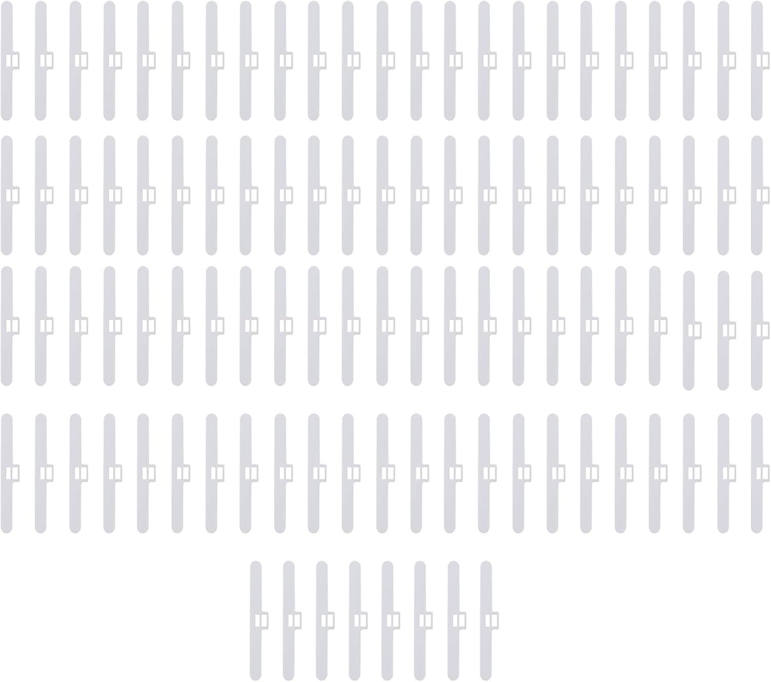 DOITOOL 100 Pcs Vertical Blind Repair Vane Savers Plastic Vertical