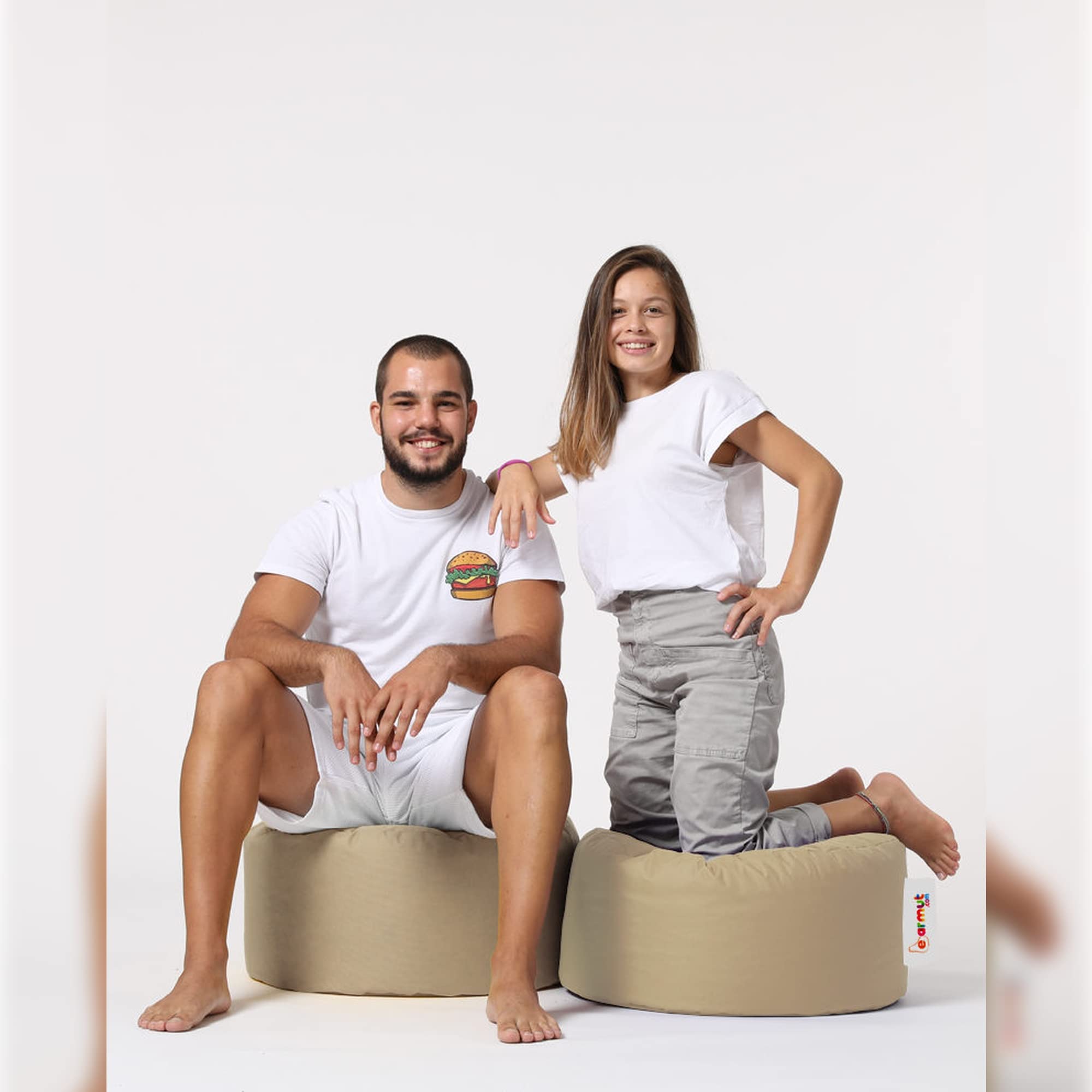 WELL HOME MOBILIARIO & DECORACIÓN Pouf de jardín visón