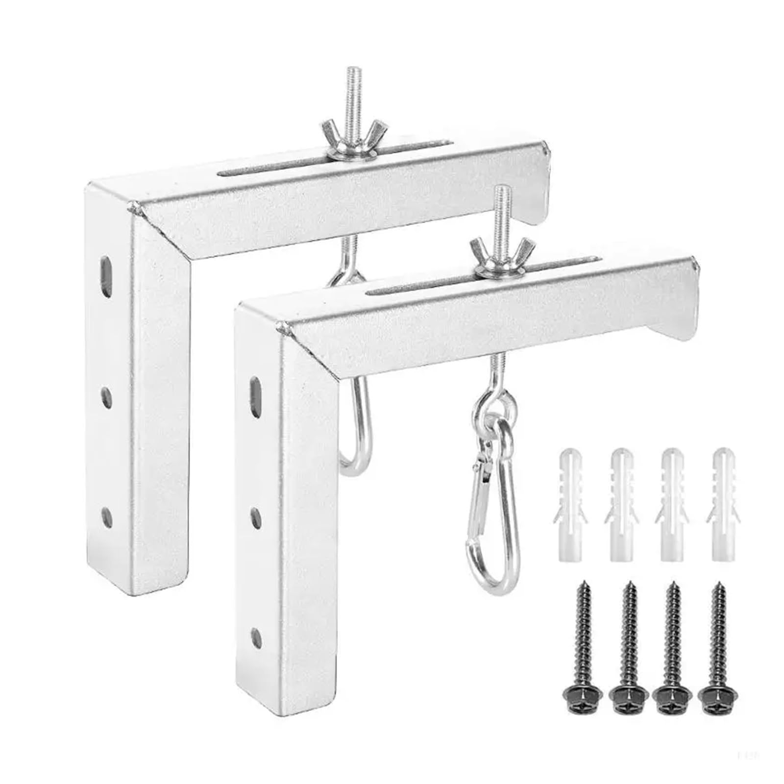Soporte De Pared para Pantalla ProyeccióN Pantalla de proyector montada en la Pared Universal, Pantalla proyectores Ajustable, Soporte Techo for configuración Cine casa(White)