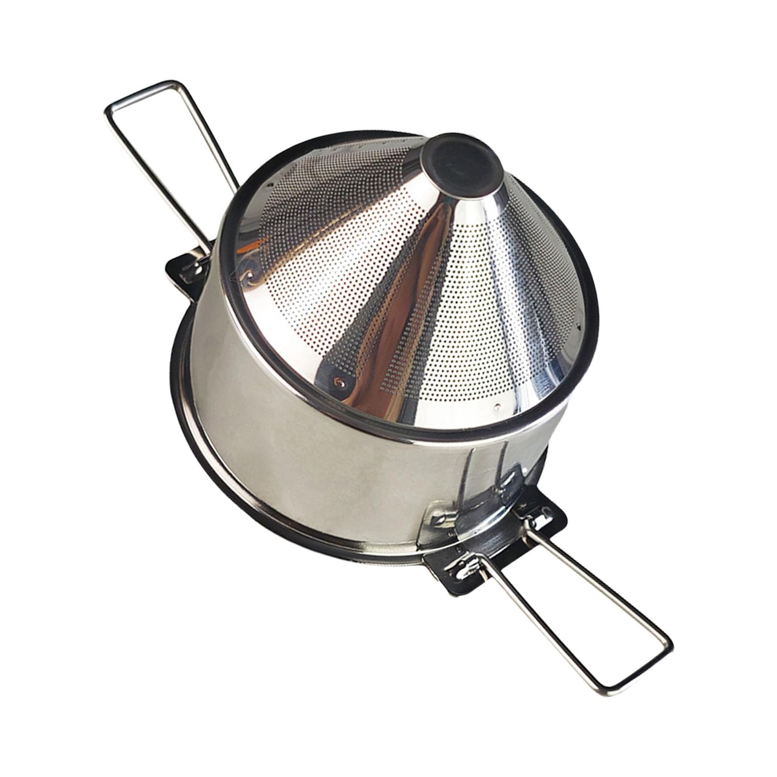 Msioytog Additional Rustless Coffee Net Strainer Two Layer Bending Plan Quick Cleansing Answer Pliable Coffee Filter