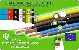 Genérico Verificador de secções de condutores elétricos