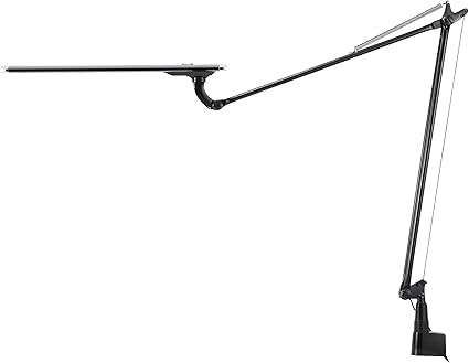 Amazon デスクライト Led 日本製 タッチレススイッチ 目に優しい 調光機能 クランプ式 Lex 980 ブラック ヒーリングライト研究所 デスクライト 通販