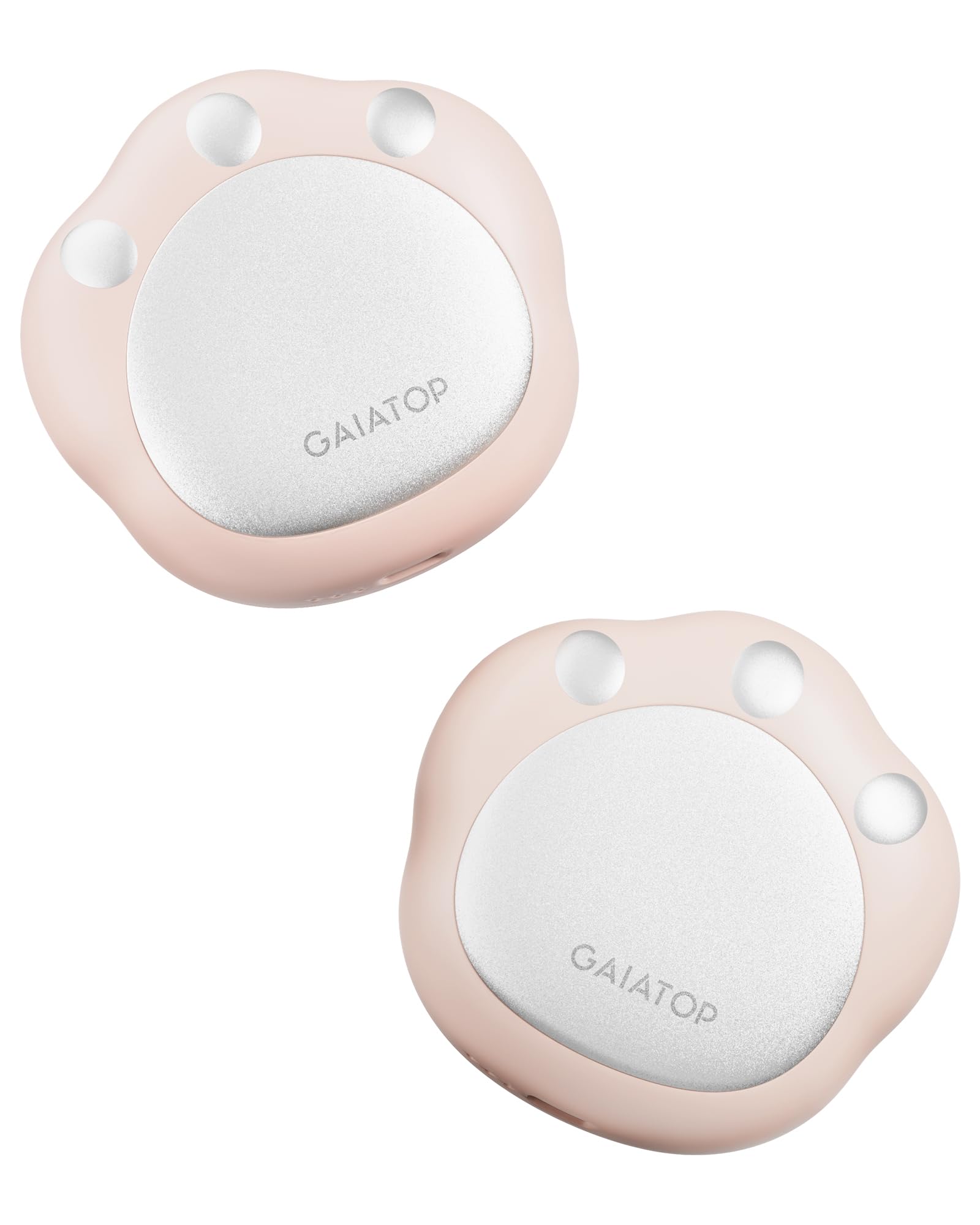 Gaiatop Handwärmer Elektrisch 2er-Pack, 4000 mAh Taschenwärmer Wiederverwendbar 3 Heizmodi Elektrischer Hand Warmers Outdoor Camping Wandern Gadgets Jagd Zubehör Warm Geschenk für Frauen, Männer
