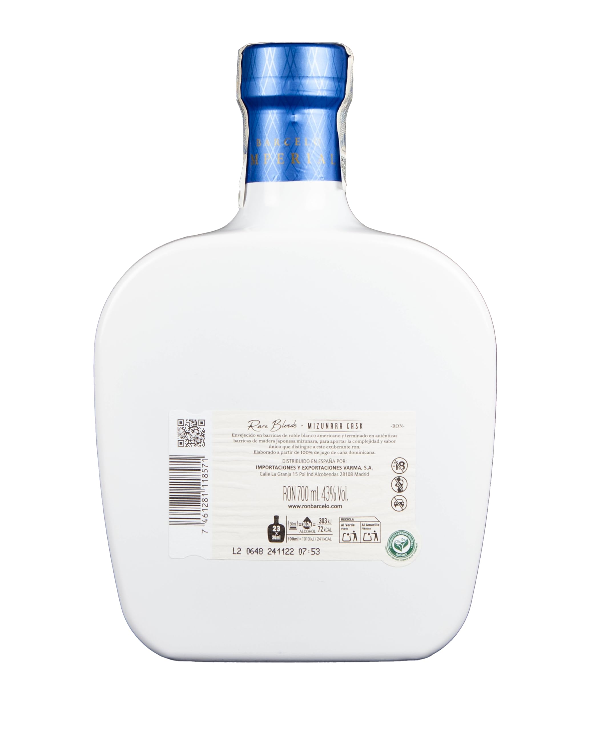 Barceló Imperial Mizunara Cask-Rare Blends Collection, 700ml