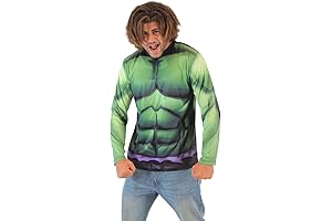 Incredible Hulk Sublimated Adult LONG S Hulk Costume for Men