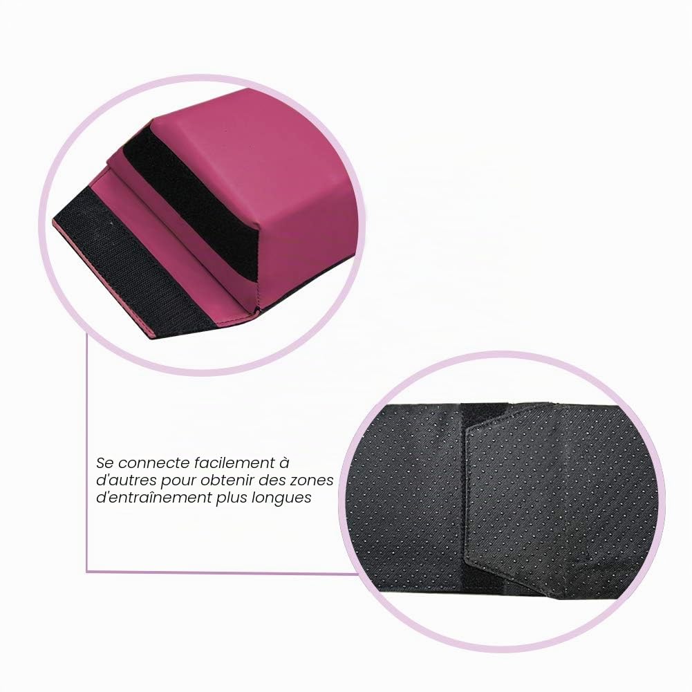 HomeSun Poutre d'Équilibre Pliable 240 cm - Gymnastique, Exercice, Fitness, Entraînement pour la Maison