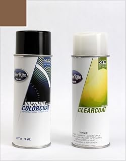 ColorRite Aerosol for Nissan 280ZX Automotive Touch-up Paint - Java Brown Metallic Clearcoat 102 - Value Package