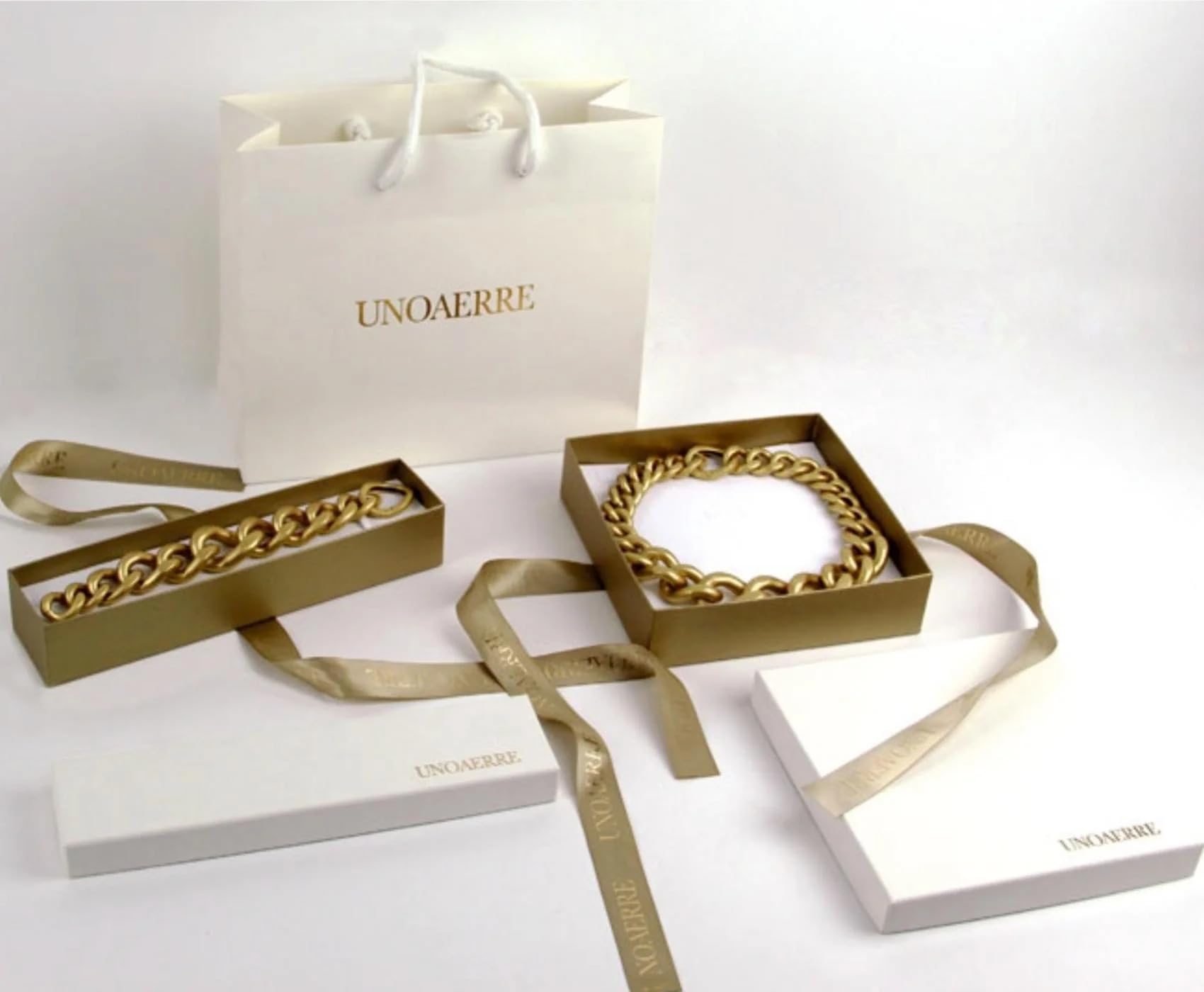 UNOAERRE Bracciale Classica da Donna in Bronzo Placcato Oro 1706