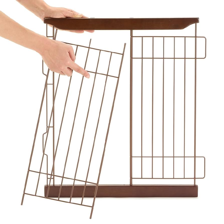 リッチェル 木製スライドペットサークル ワイド ナチュラル 木製スライドペットサークル ワイド | リッチェル公式ウェブショップ