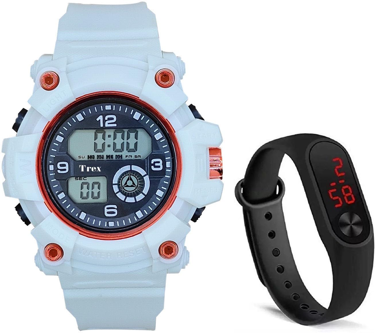 New Gen Black S-Shock Black Sports Water Resistant Digital Watch (B0D3DTC2HQ) Amazon Price History, Amazon Price Tracker