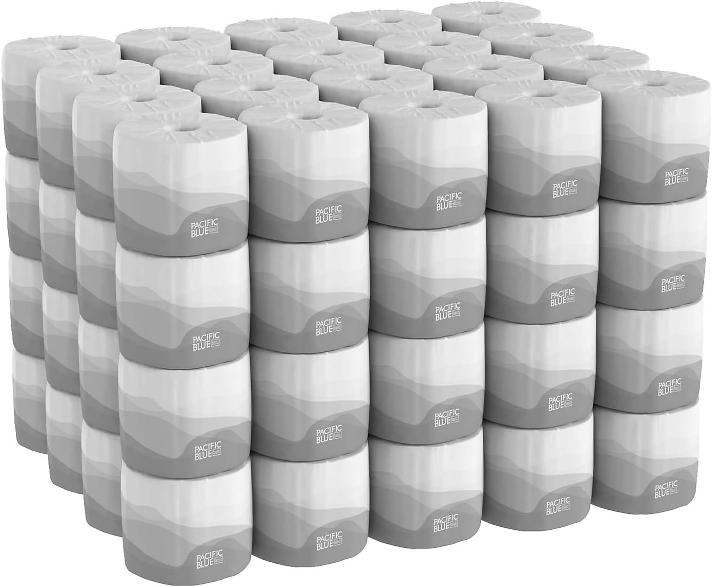 Envision 1458001 Bath Tissue, 1-Ply, 4-Inch x4-Inch, 1210 Shts, 80RL/CT, White