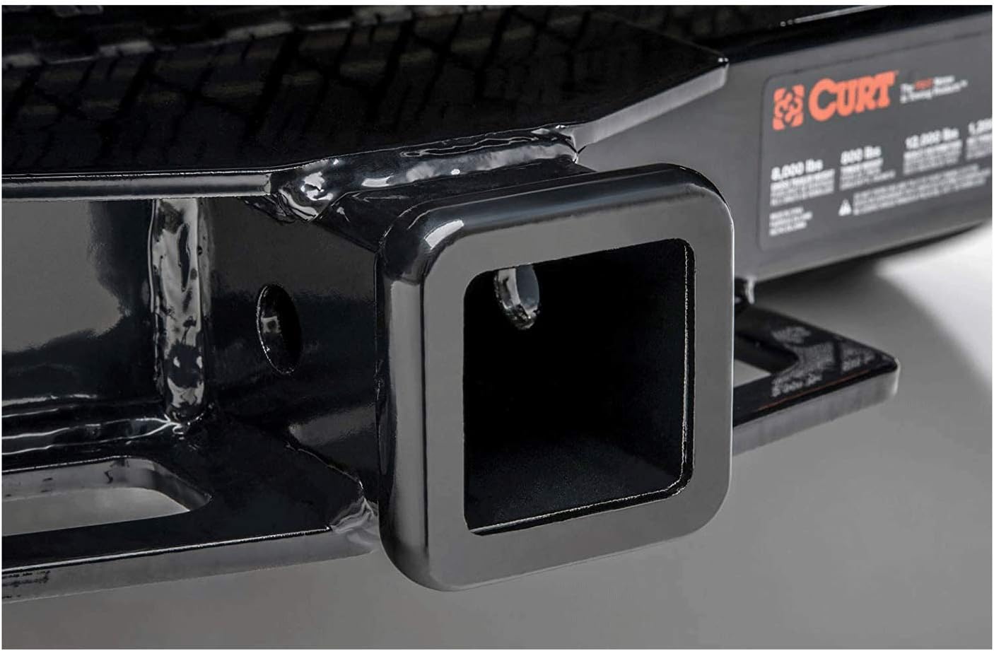 CURT 13152 Class 3 Trailer Hitch, 2-Inch Receiver, Compatible with Select Kia Sorento, Hyundai Santa Fe , Black