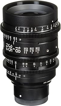 Amazon.co.jp: Sigma 18-35mm T2 & 50-100mm シネ高速ズームレンズ