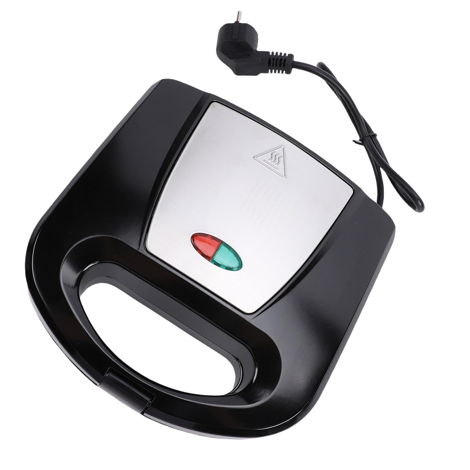 Pssopp Gofrera Belga Eléctrica Antiadherente Gourmet, Diseño Compacto con Luces Indicadoras y Fácil Limpieza para Desayunos y Meriendas