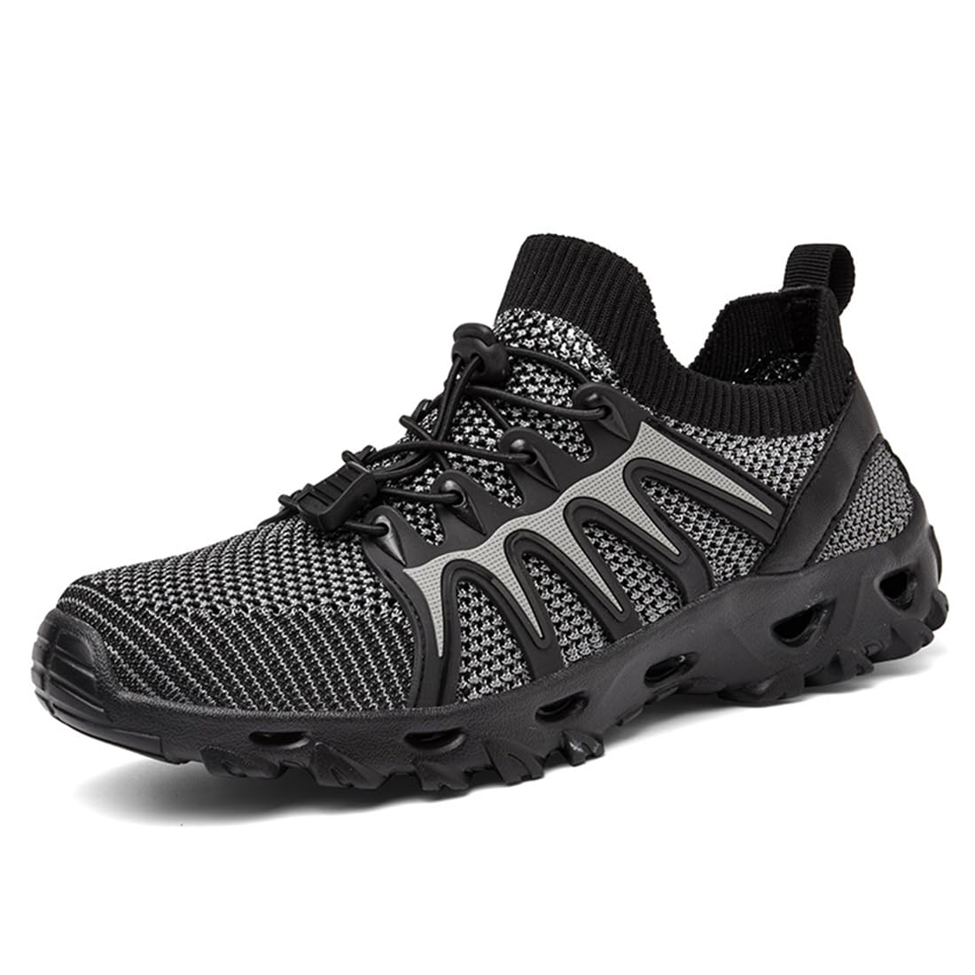 Rojeam Wasserschuhe Damen Herren Badeschuhe Outdoor Schwimmschuhe Leicht