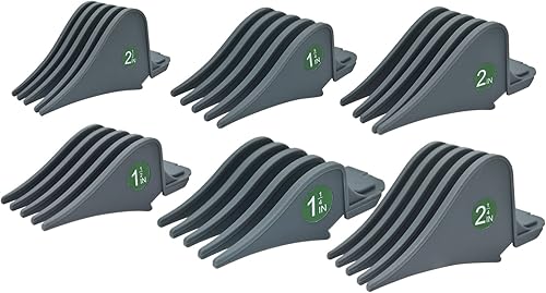 BESTBOMG Paquete de 6 protectores de cortapelos compatibles con Wahl