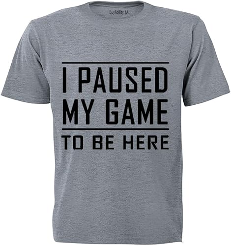 Unisex I Paused My Game to be Here - Kids T-Shirt
