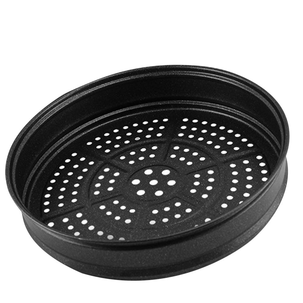 Cabilock Supporto Pulire Nero Antiaderente Pietra in Vaporiera per Facile Accessorio Essenziale al Cottura Vapore da Cucina Tamales ed Uova