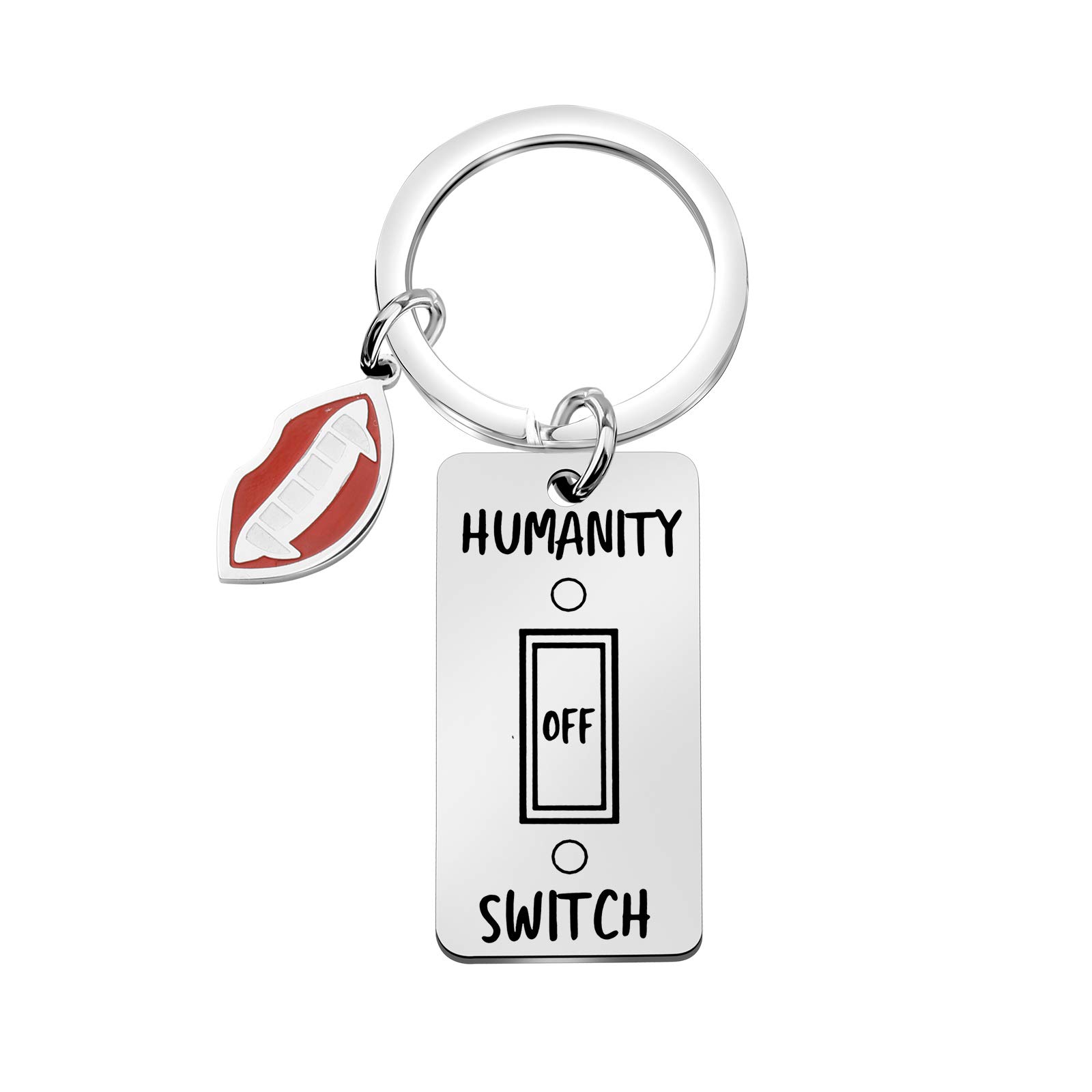 BLEOUKVampi Inspired Gift Hummanity Switch Off Keychain For Fans Fandom