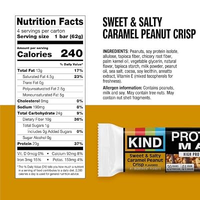 KIND Protein MAX and Zero Added Sugar Snack Bars Bundle Pack, Gluten Free, High Fiber, Keto Snacks, 4 Flavors, 5-20g Protein, 12 Count