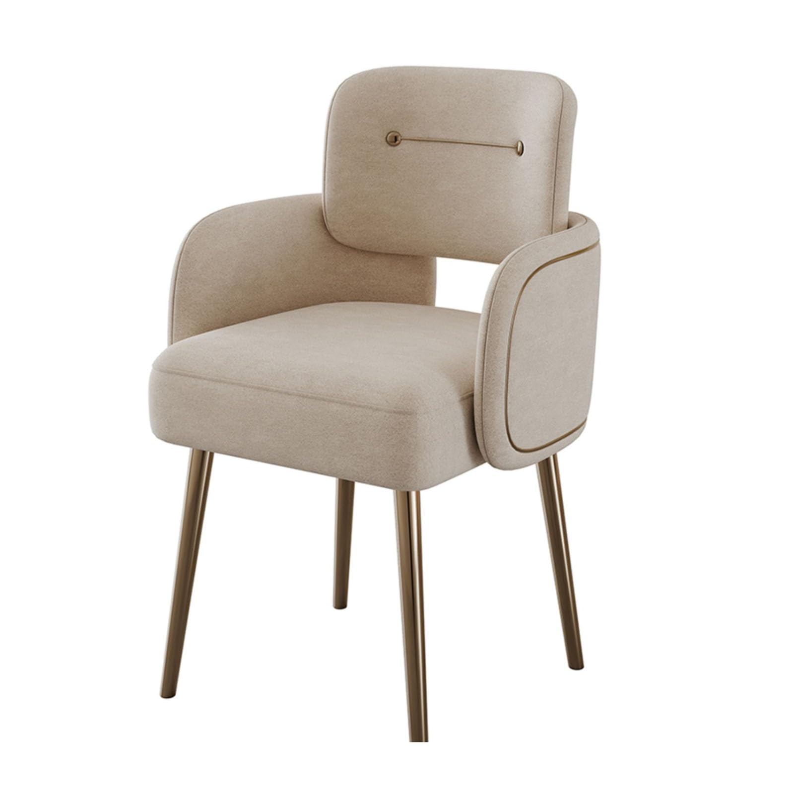 T2H9B5V4G8 Dining Chairs Kitchen Dining Room Chairs, Mid-Century Modern Fabric Upholstered Chair for Living(White)