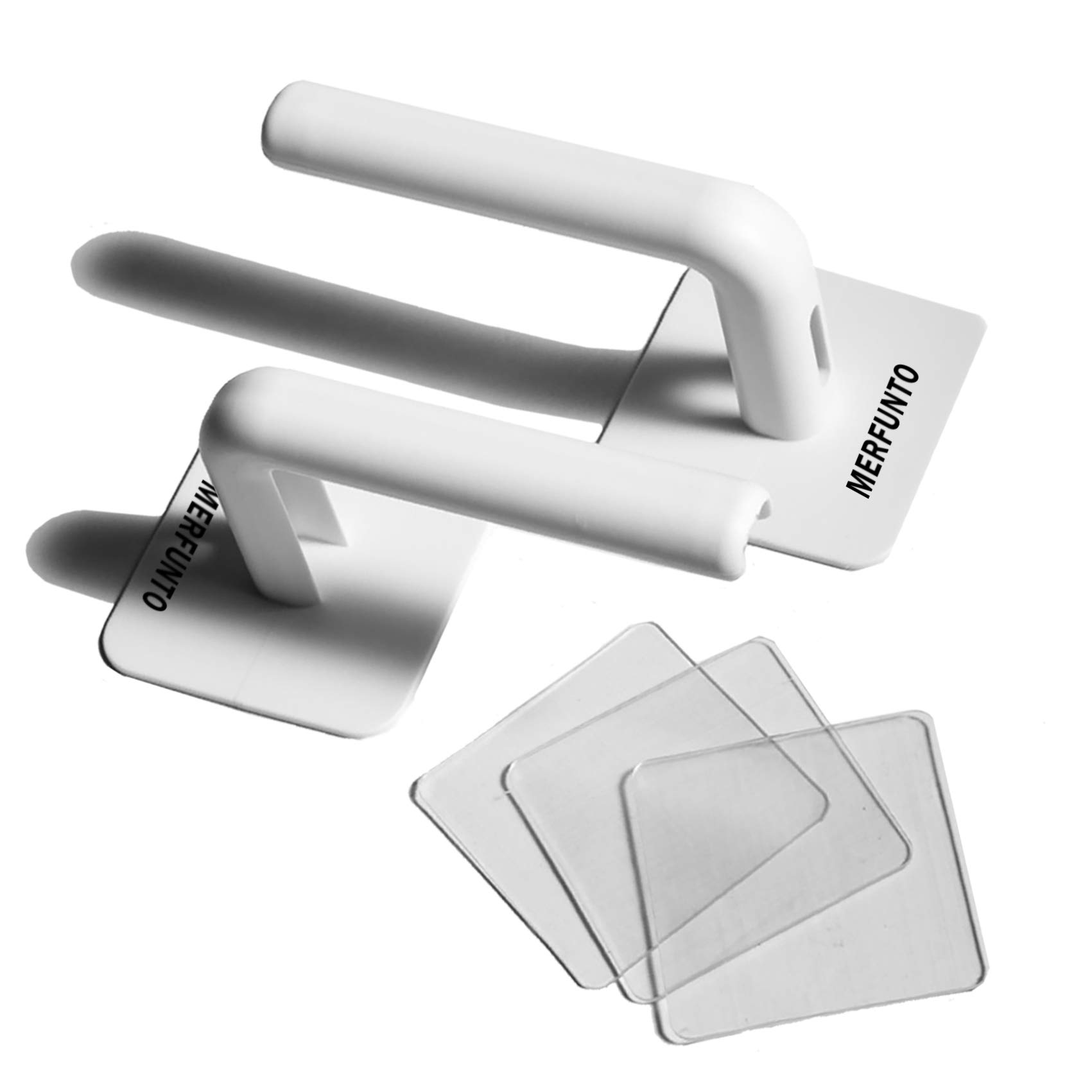 Paper Towel Holder Punch-Free Pot Lid Holder Spool Paper Holder Plate Holder Wall Mount Hook Shoe Hanger Coat Hanger Sliding Door Handle Hanger Holder Mop and Broom Holder 5Kg Weight Capacity 4P