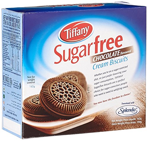 Image of Tiffany Biscuit Sugar free Chocolate, 162g & Tiffany Biscuit Sugar Free Lemon, 162g