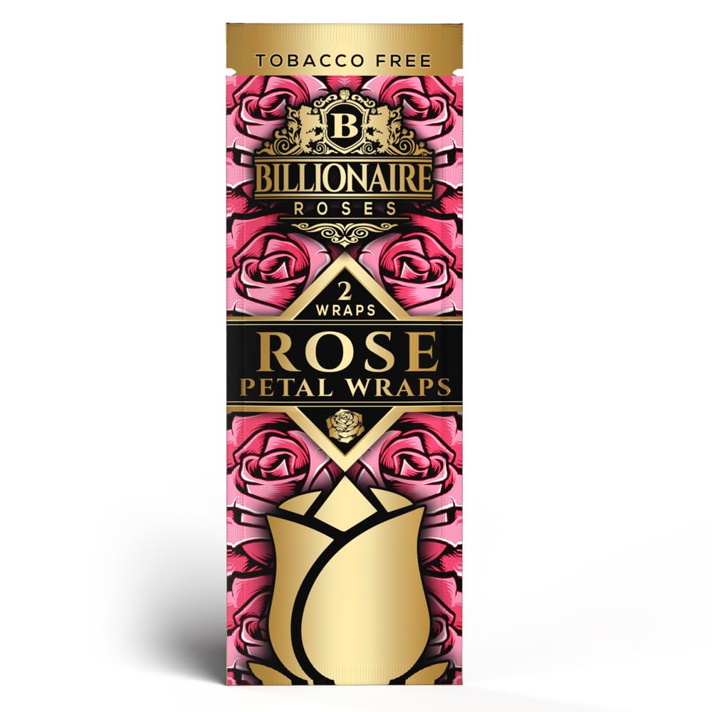 Amazon.com: Billionaire Rose Petal Wraps - Organic, Tobacco-Free