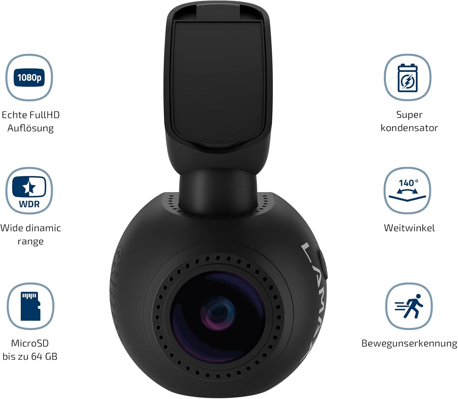 LAMAX T4 Car Camera features