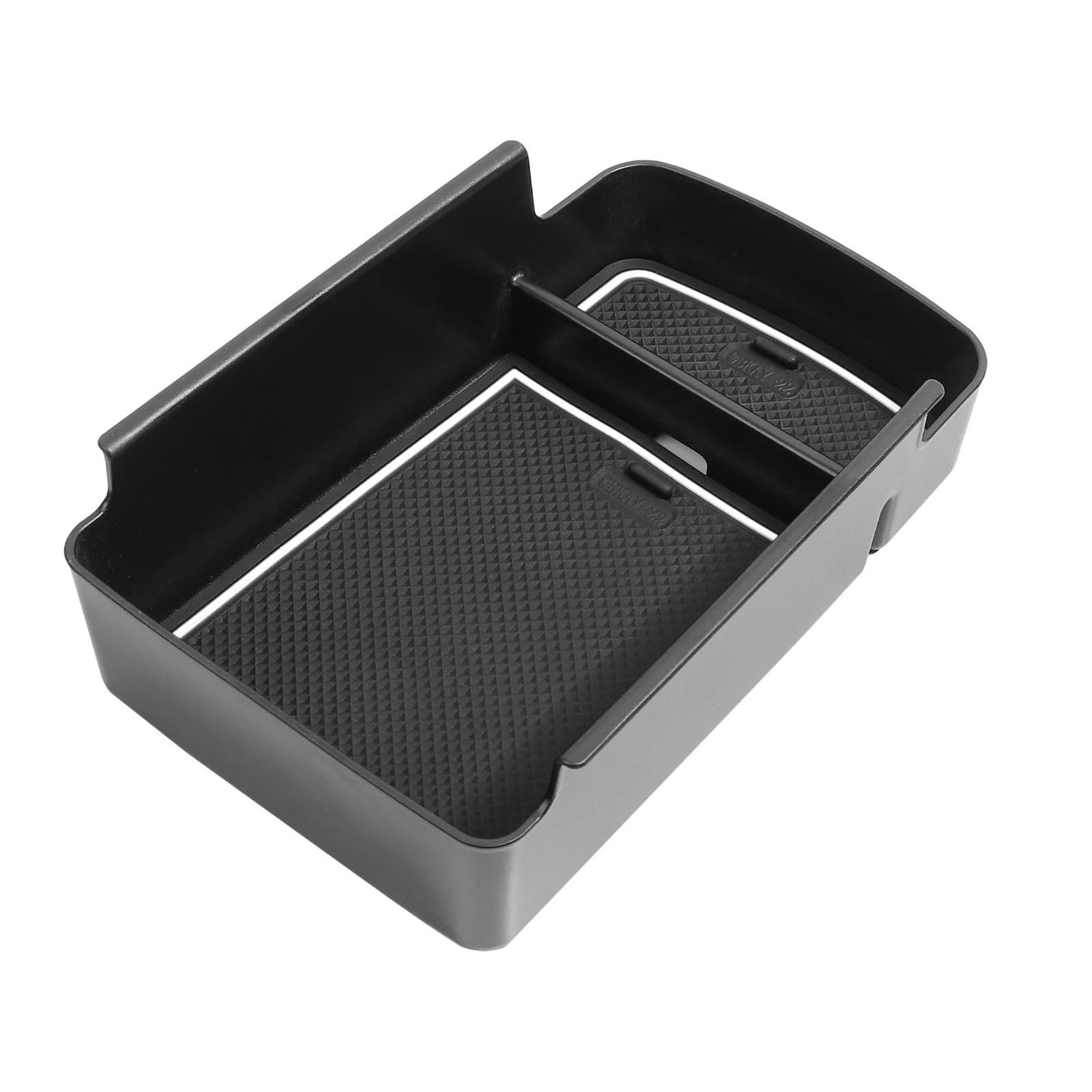 OTBEHUWJ For Chevrolet For Trax 2024 2025 Car Center Console Armrest Storage Box Tray(White)