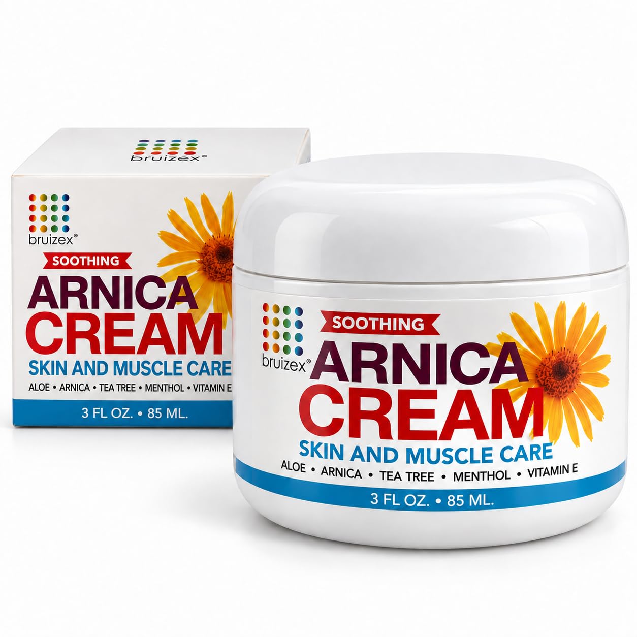 Amazon.com: Bruizex Arnica Cream for Body Massage, Cooling, Aloe