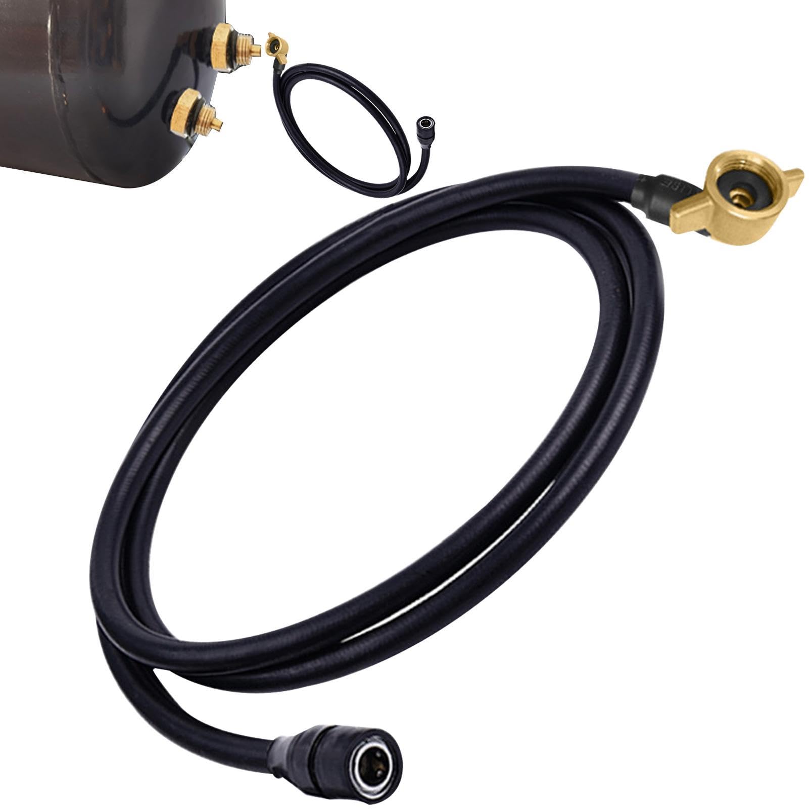 Kit De Raccord Air Pour Camion Poids Lourd - Flexible Robuste, Installation Facile - Compatible Réservoirs D'air Camions Et Remorques