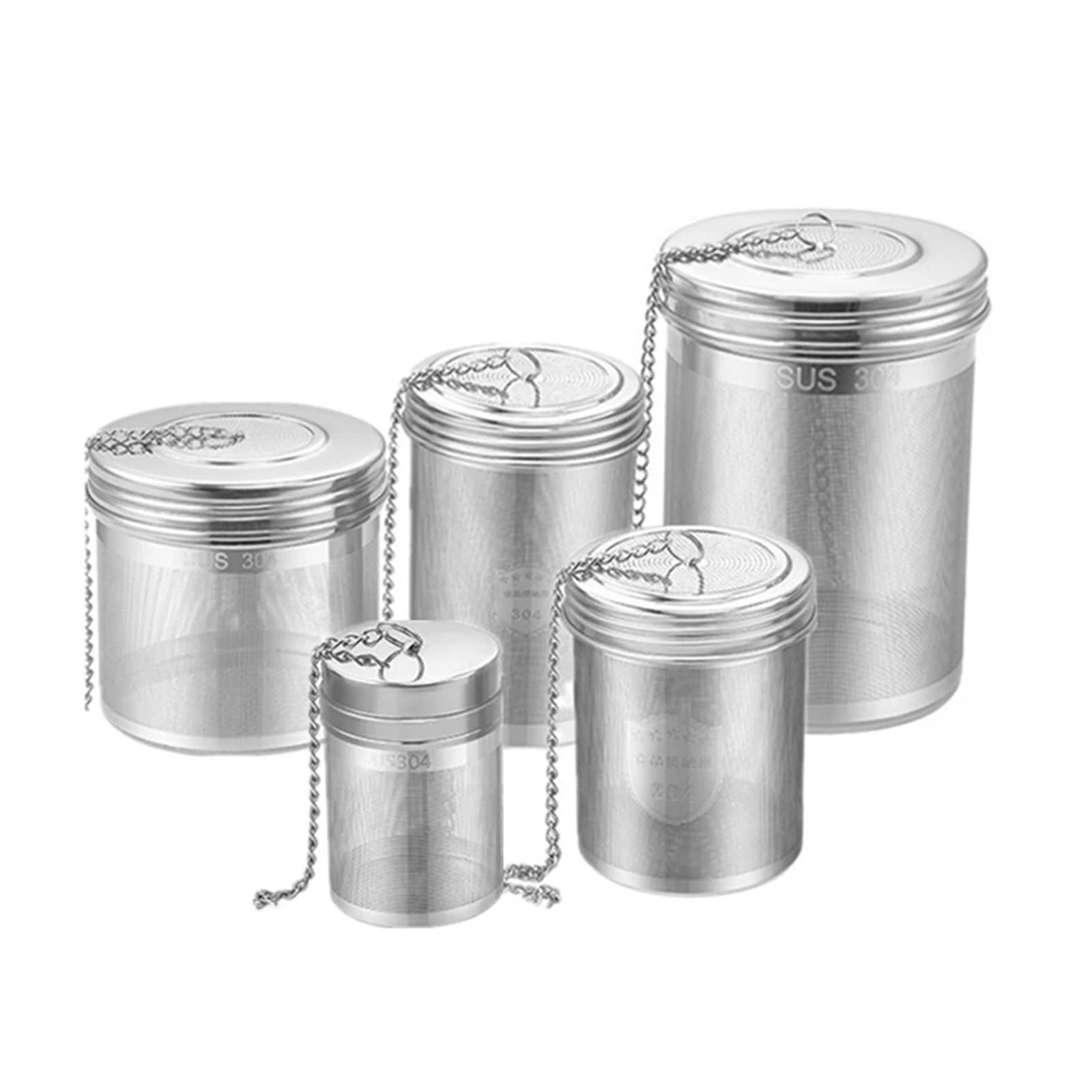 Infusore Per Tisane Colino da tè in acciaio inossidabile, teiera for spezie, filtro a rete riutilizzabile, accessori cucina for la casa per Infusione di Tè Sfuso(XXL)