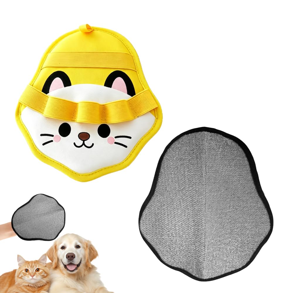 Pet Hair Removal Glove for Furniture Carpet Clothes, Electrostatic Grooming