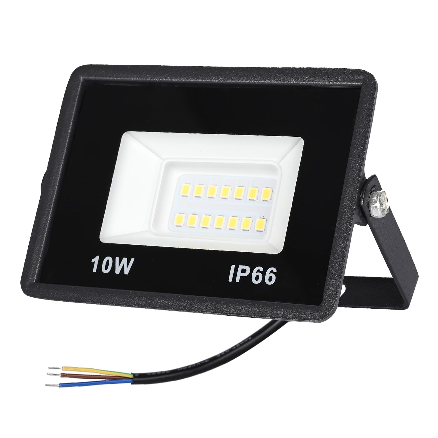 GIGAWATTS 10W LED Flood Light with Chip Technology IP66 Water Resistant Flush Mount Outdoor Lamp for Home Garden Terrace Wall Parking Garage Basement Farms (Set of 1, Cool White) (B0CQV9H3YV) Amazon Price History, Amazon Price Tracker