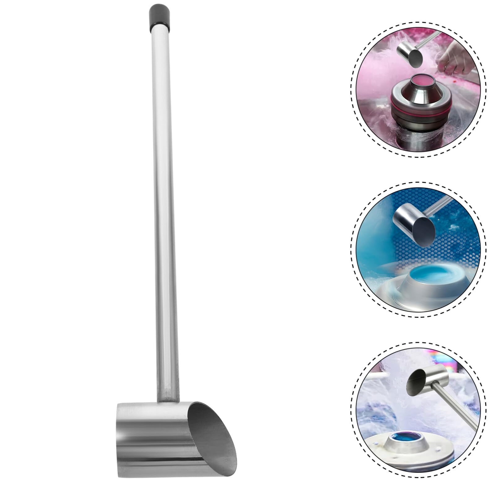 marshmallow spoon kitchen marshmallow sugar scooper marshmallow sugar accessories small household supplies Stainless steel thicken marshmallow accessory